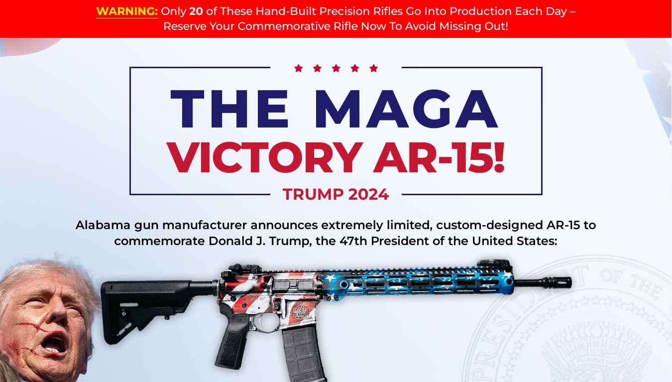 MAGA Victory AR-15 Rifle